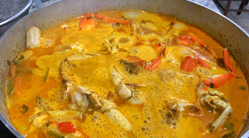 Chilau Seafood Curry with Dungeness Crab and Shrimp