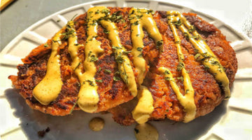 Tampa Style Deviled Crab Cakes with Chilau Sauce