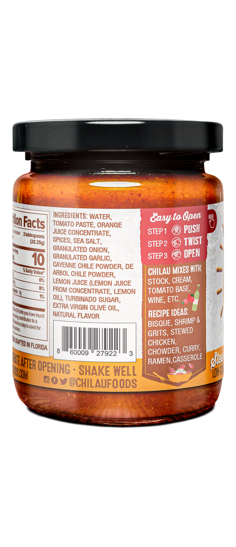 Chilau Stew Base - Low Country Citrus (2 Pack)